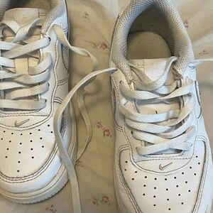 Pre-love Air Force One sneaker for boys size 12c.